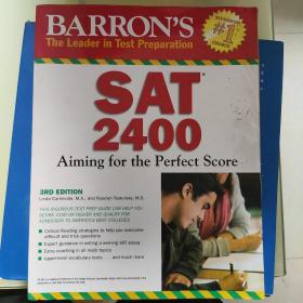 Sat2400,3rdEd:AimingforthePerfectScore(Barron'sSAT2400)