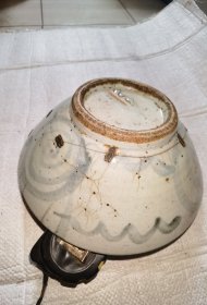 元青花瓷碗有瑕疵老修实物图片按图发货