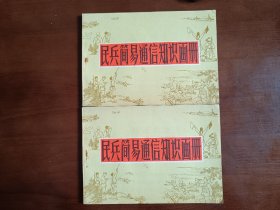 民兵简易通信技术画册（二本）