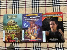 【英文儿童读物】DragonBall Evolution + Werewolves Don't Go To Summer Camp + The Legend of Skull Cliff （3本合售） 品相自鉴