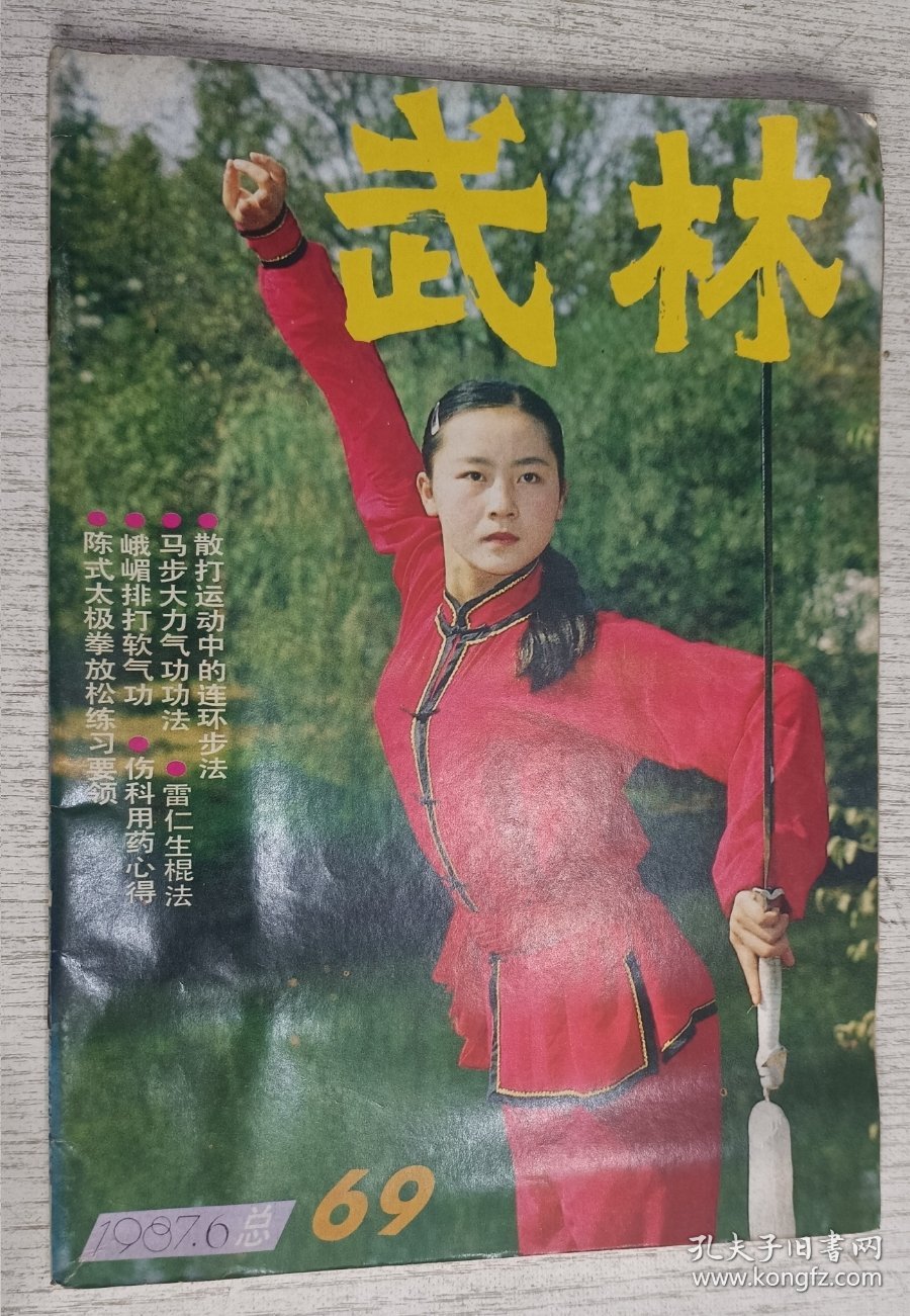 武林 1987年第6期(伤科用药心得，雷仁生棍法)