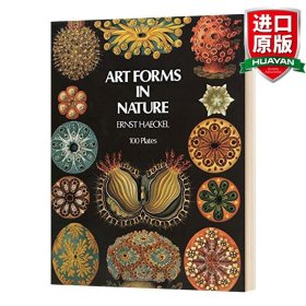 英文原版 Art Forms in Nature  自然界的艺术形式 英文版 进口英语原版书籍