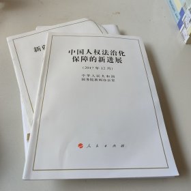 中国人权法治化保障的新进展（16开）