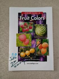 LEVELED  BOOK  •  A   (Fruit colors)