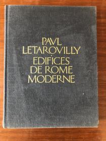 edifices de rome moderne，paul letarouvilly