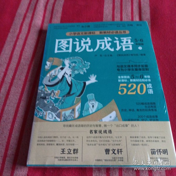 图说成语(二)3-4年级语文教材同步配套成语故事生动插图小学成语工具书