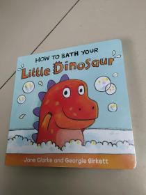 HOW TO BATH YOUR（Little Dinosaur，Sleepy Lion, TEETH WITH Snappy Croc, Cheeky Monkey）4本合售，全新有塑封