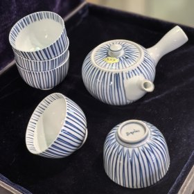 日本有田烧茶具六件套