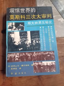 震惊世界的莫斯科三次大审判 斯大林肃反秘史