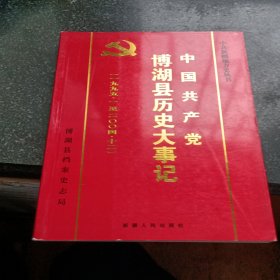 中国共产党博湖县历史大事记
