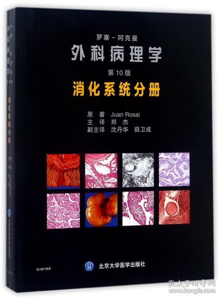 罗塞阿克曼外科病理学（第10版）：消化系统分册