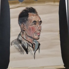 约八十年代男子头像