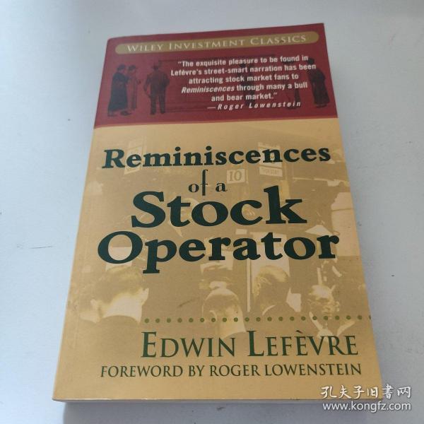 Reminiscences of a Stock Operator