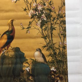郎世宁-作品（印刷品）【59】褶皱、破损
