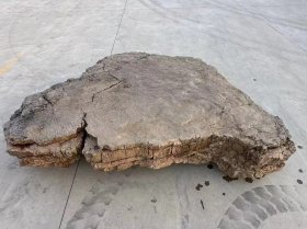 纹石随形大茶台，花纹漂亮！庭院会所摆设……长170厘米，宽170厘米，厚28厘米