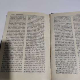 新二版《辞海》国际分册 32开 1986年二版一印 印量5000册