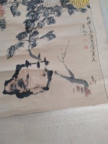 李人一  菊花