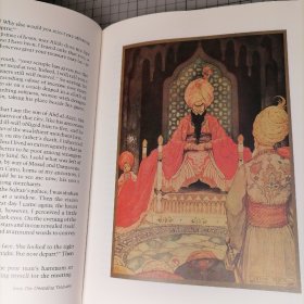 英文版 Stories from The Arabian Nights  Retold by Naomi Lewis Illustrated by ANTON PIECK Naomi Lewis的《天方夜谭/一千零一夜/阿拉伯之夜》故事  安东·皮克 插图 荷兰插画家Anton Pieck 安东·皮克 绘本画集