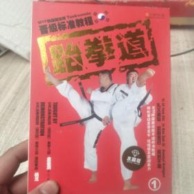 晋级标准教程1跆拳道dvd光盘