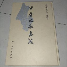 甲骨文献集成 中国古文字大系 甲骨文文献集成 第19册