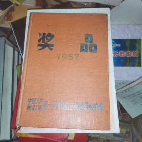 1957年美术日记 空白未用 不缺页 奖品