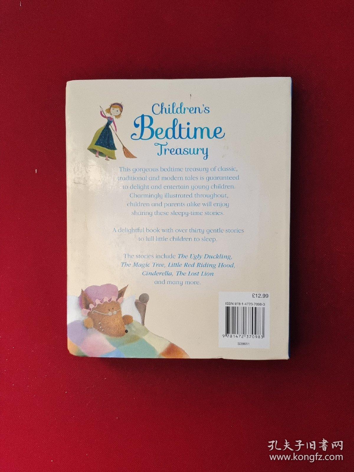 Children's Bedtime Treasury - Includes Over 30 Beautifully Illustrated Stories  儿童睡前宝库-包括30多个精美的插图故事