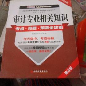 审计专业相关知识考点 真题 预测全攻略