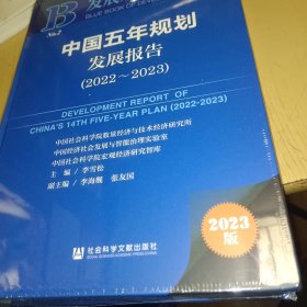 发展规划蓝皮书：中国五年规划发展报告（2022-2023）正版书