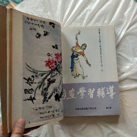 中国书画函授大学 国画学习辅导   第一至十九期合售  私人珍藏   手工线装  加牛皮纸封