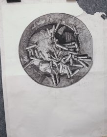 毛焰静物作品