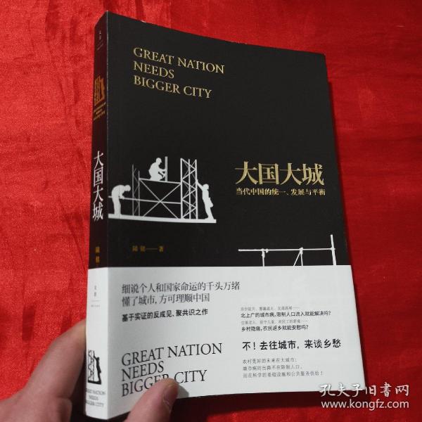 大国大城：当代中国的统一、发展与平衡【16开】