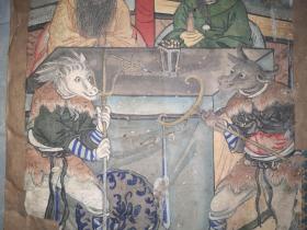 明或清绘、左右十殿阎王像