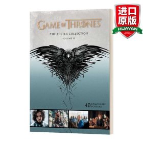 英文原版 Game Of Thrones: The Poster Collection, Volume Ii 权利的游戏 英文版 进口英语原版书籍