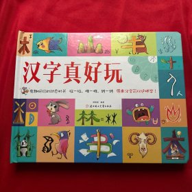 汉字真好玩立体书盒装有趣好玩的动态机关拉一拉、推一椎、转一转的立体书