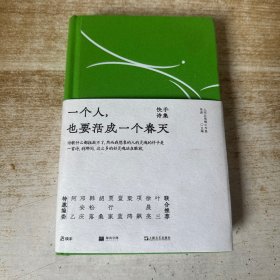 一个人，也要活成一个春天：快手诗集（写诗，就是和另一个自己对话）