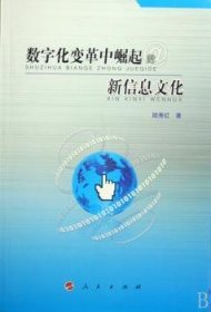 数字化变革中崛起的新信息文化 陆秀红 9787010064529 人民出版社