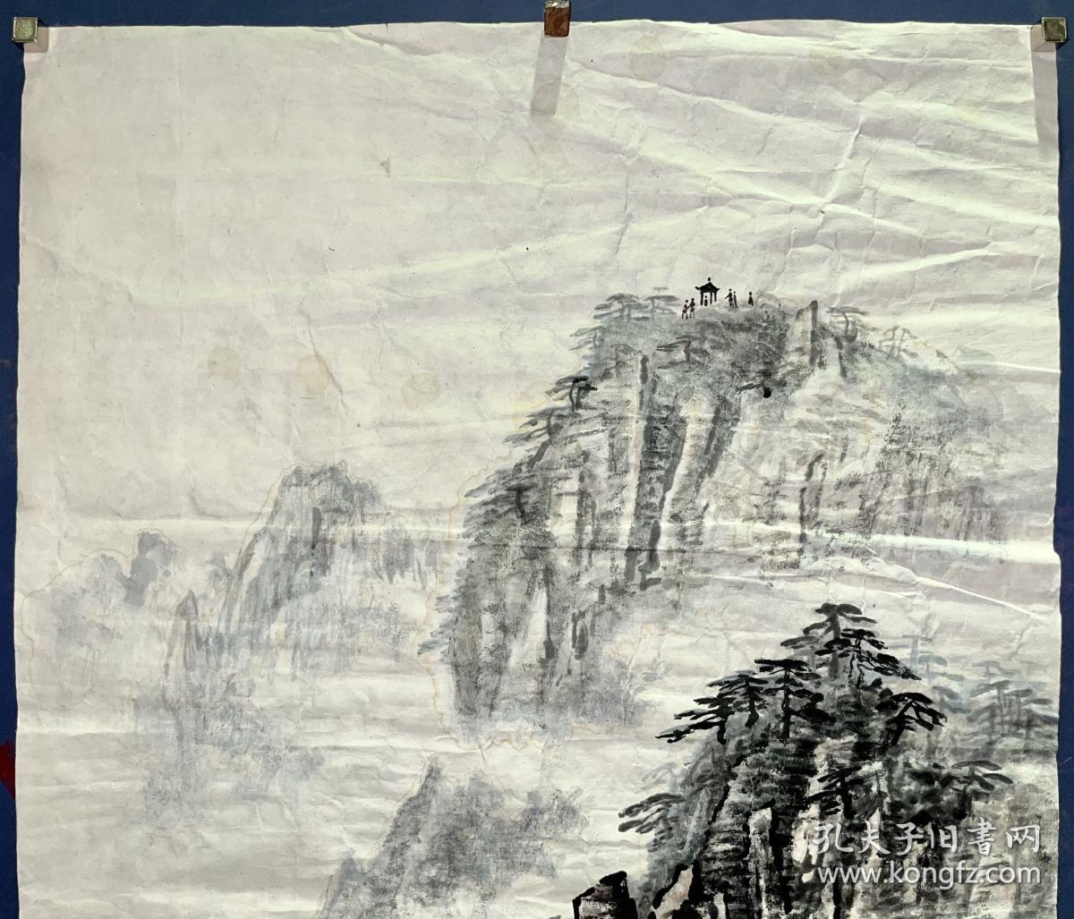 时期佚名 绘 山水画稿