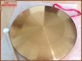 黄铜铜器铜锣直径15厘米一套的价格