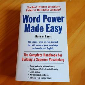 Word Power Made Easy: The Complete Handbook for Building a Superior Vocabulary 英文原版