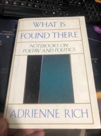 What is found there notebook on poetry and politics 英文原版精装