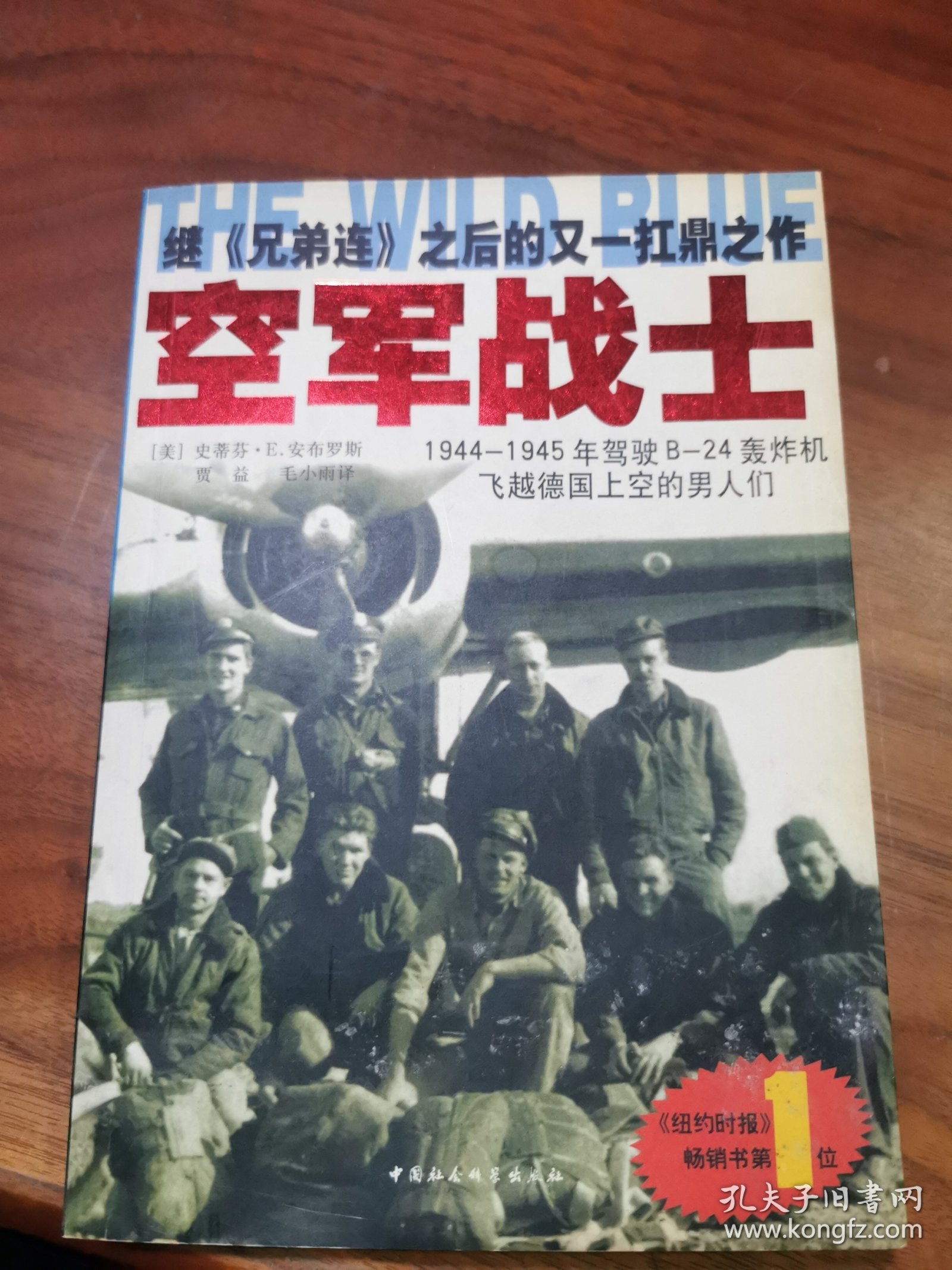空军战士：1944~1945年驾驶B-24轰炸机飞越德国上空的男人们