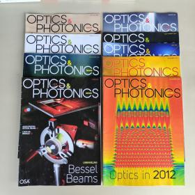 optics photonics 2012(11/12) + 2013(1/2/3/5/6/7/8/9) 9册合售