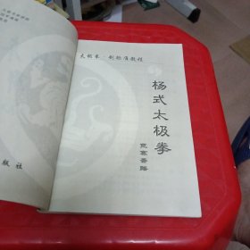 杨式太极拳竞赛套路