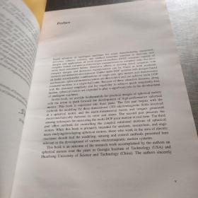 永磁球形电机--基于模型以及物理场的设计、传感和控制（英文版）  书角有些许破损如图，不严重，里面书页是新的