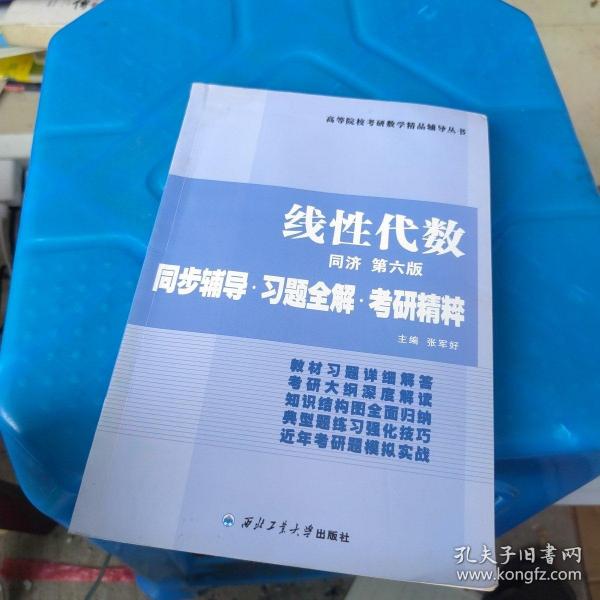 同济大学数学系·线性代数同济第六版：同步辅导·习题全解·考研精粹