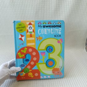 英文原版 My Awesome Alphabet Counting Book