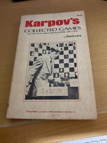 karpovs collected cames 英文 国际象棋