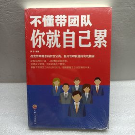 不懂带团队你就自己累