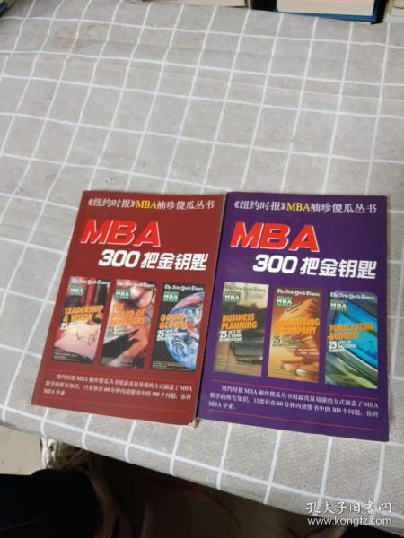 MBA 300 把金钥匙