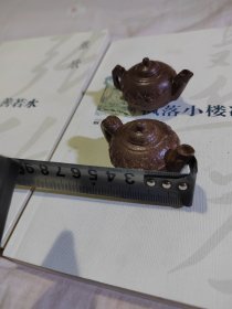 纯天然==越南沉香木雕茶壶一对 吉祥摆件 手把件佛像 保真沉水13